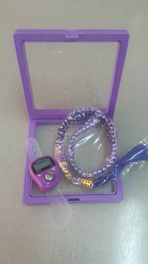 علبة ساعة مع عدادة